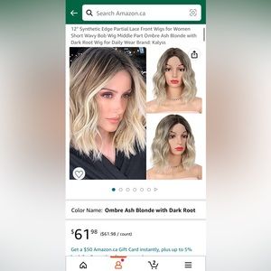 Must go before Jan 7th! Ombré Wavy Wig